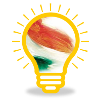 a bulb depicting India’s Life-changing Contributions To The World